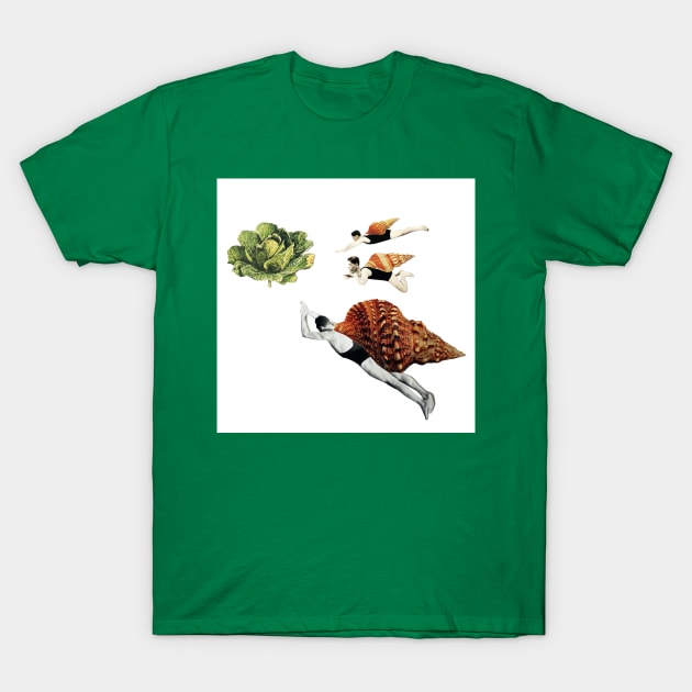 Down At The Cabbage Patch T-Shirt by Pesto.Frankie